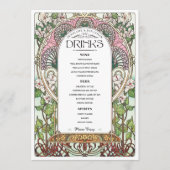 PENELOPE 01 A -'結婚s Drink Menu 2 メニュー (正面)