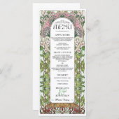 PENELOPE 01 A - 結婚s Food Menu 1 メニュー (正面/裏面)