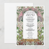 PENELOPE 01 A -'結婚s Food Menu 2 メニュー (正面/裏面)