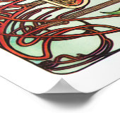 PENELOPE 01 A -'結婚Welcome Sign Large ポスター (角)