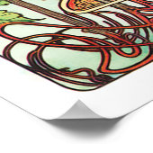 PENELOPE 01 A -'結婚Welcome Sign Large ポスター (角)