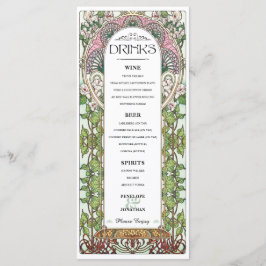 PENELOPE 01 A -'sドリンク結婚メニュー1 メニュー