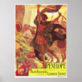 PENELOPE French Paris Opera Theater Gabriel Faure ポスター (正面)
