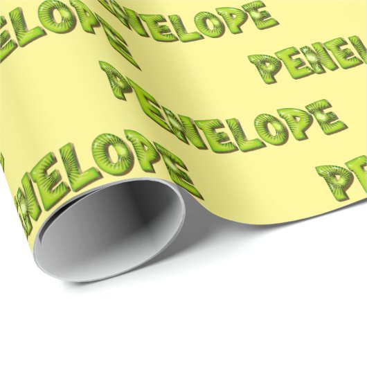 Penelope Kiwi Fruit Geschenk papier Geschenkpapier ラッピングペーパー (ロールコーナー)