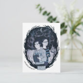 「Penelope & Ophelia」ポストカード – Winter Slides ポストカード (スタンド正面)