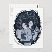 「Penelope & Ophelia」ポストカード – Winter Slides ポストカード (正面/裏面)