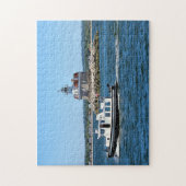 Penfield礁の灯台、コネチカットのパズル ジグソーパズル (縦)