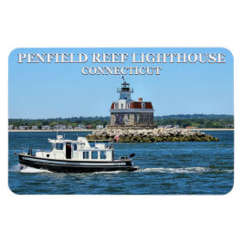 Penfield Reef Light house, Connecticut Flexi Magne マグネット