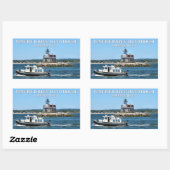Penfield Reef Light house, Connecticut Stickers 長方形シール (シート)