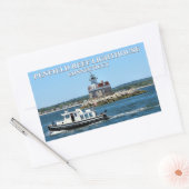 Penfield Reef Light house, Connecticut Stickers 長方形シール (封筒)