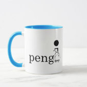 Pengi KIDZの"スカットル"の顔のマグ マグカップ (左)