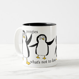 Pengies、愛すべきでないもの ツートーンマグカップ