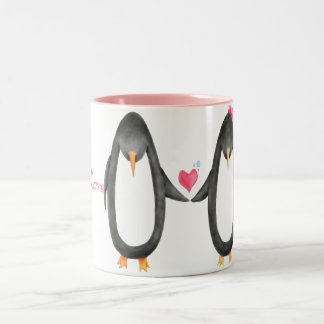 Penginはlove ツートーンマグカップ