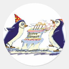 PeNgUiN誕生日 ラウンドシール
