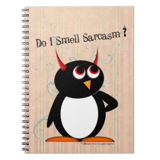 Penguin™の邪悪なおもしろいなつなぎ、新学期 ノートブック