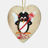 Penguin™の邪悪なオーナメント セラミックオーナメント (左)