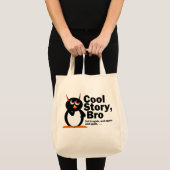 Penguin™の邪悪なCool story Bro! トートバッグ (正面(商品))