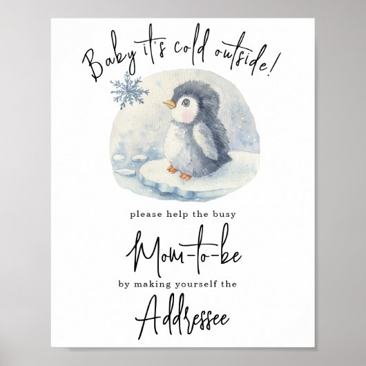 Penguin - ママおめでとう ポスター (正面)