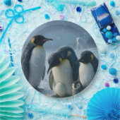 Penguin 22.9 cm round paper plate ペーパープレート (パーティー)