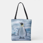 Penguin All-Over Print Tote トートバッグ (裏面)