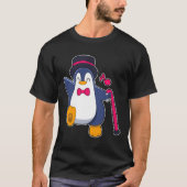 Penguin as Groom with Tie Tシャツ (正面)