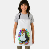 Penguin as Painter with Spray エプロン (インサイチュ)