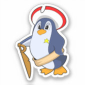 Penguin as Pirate with Hat シール (正面)