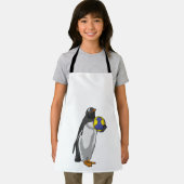 Penguin at Handball Sports エプロン (インサイチュ)