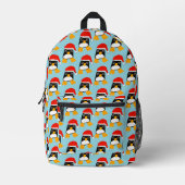 penguin backpack プリントバックパック (正面)