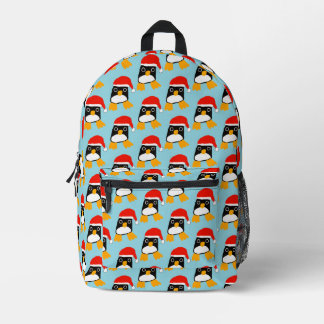 penguin backpack プリントバックパック