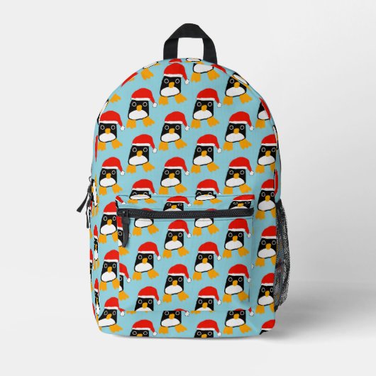penguin backpack プリントバックパック (正面)