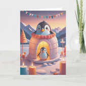 Penguin Birthday Bash カード (正面)