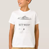 Penguin But Why Mountains Tシャツ (正面)