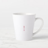 Penguin Celebrating Lunar New Year | Horse Custom カフェラテマグ (右)