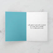 Penguin Chick For Mom's Birthday カード (内部)