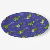 Penguin Christmas ペーパープレート (アングル)