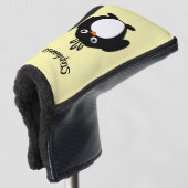 Penguin Design ゴルフヘッドカバー (3/4 正面)