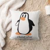 Penguin Design Personalised クッション (ブランケット)