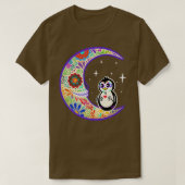 Penguin Dia de Los Muertos Skeleton  Tシャツ (デザイン正面)