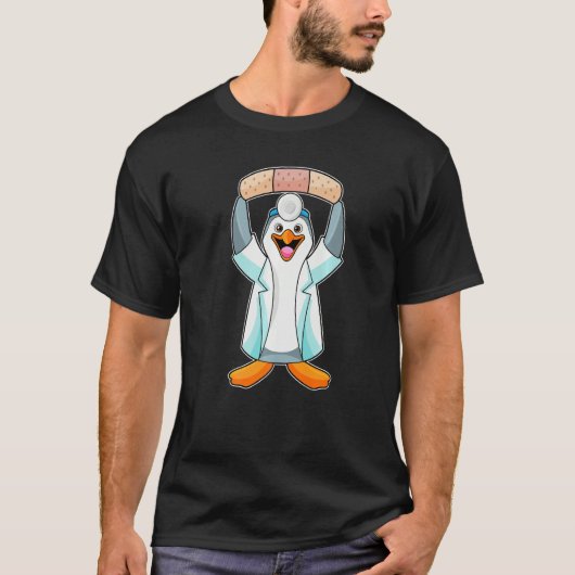 Penguin Doctor Plaster Tシャツ (正面)