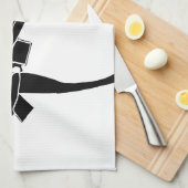 Penguin_DONE_For_Zazzle.png キッチンタオル (四つ折り)