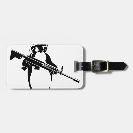 Penguin_DONE_For_Zazzle.png ラゲッジタグ (正面横)
