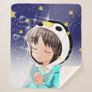 Penguin Dreams シェルパブランケット