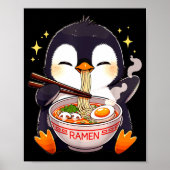 Penguin Eating Ramen  ポスター (正面)