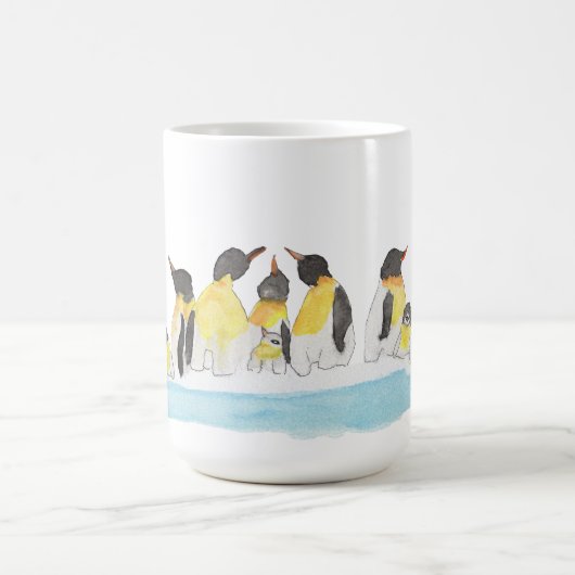 Penguin Family コーヒーマグカップ (中央)