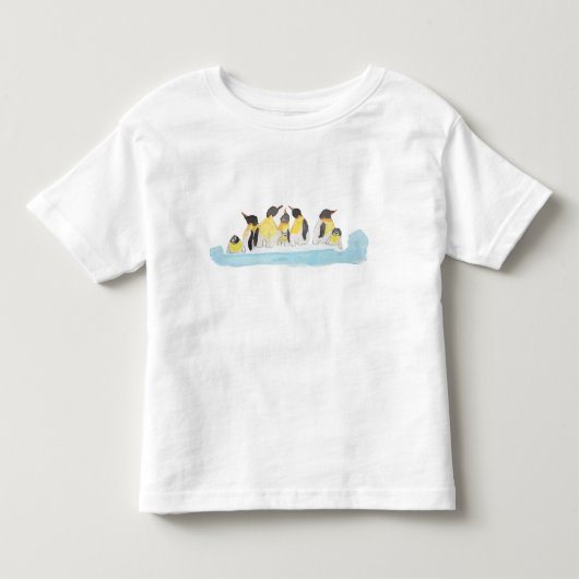 Penguin Family トドラーTシャツ (正面)