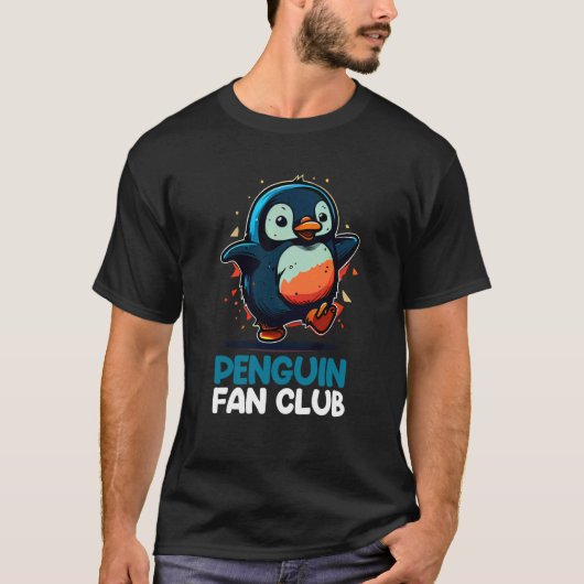 Penguin Fan Club Penguin Kids Boys Girls  3 Tシャツ (正面)