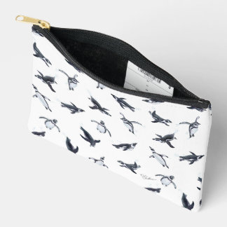 Penguin Flight Squad | Ocean Art Design アクセサリーポーチ