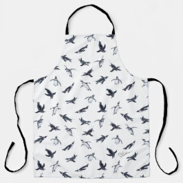 Penguin Flight Squad | Ocean Art Design エプロン