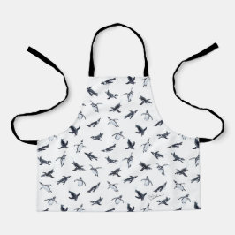 Penguin Flight Squad | Ocean Art Design エプロン